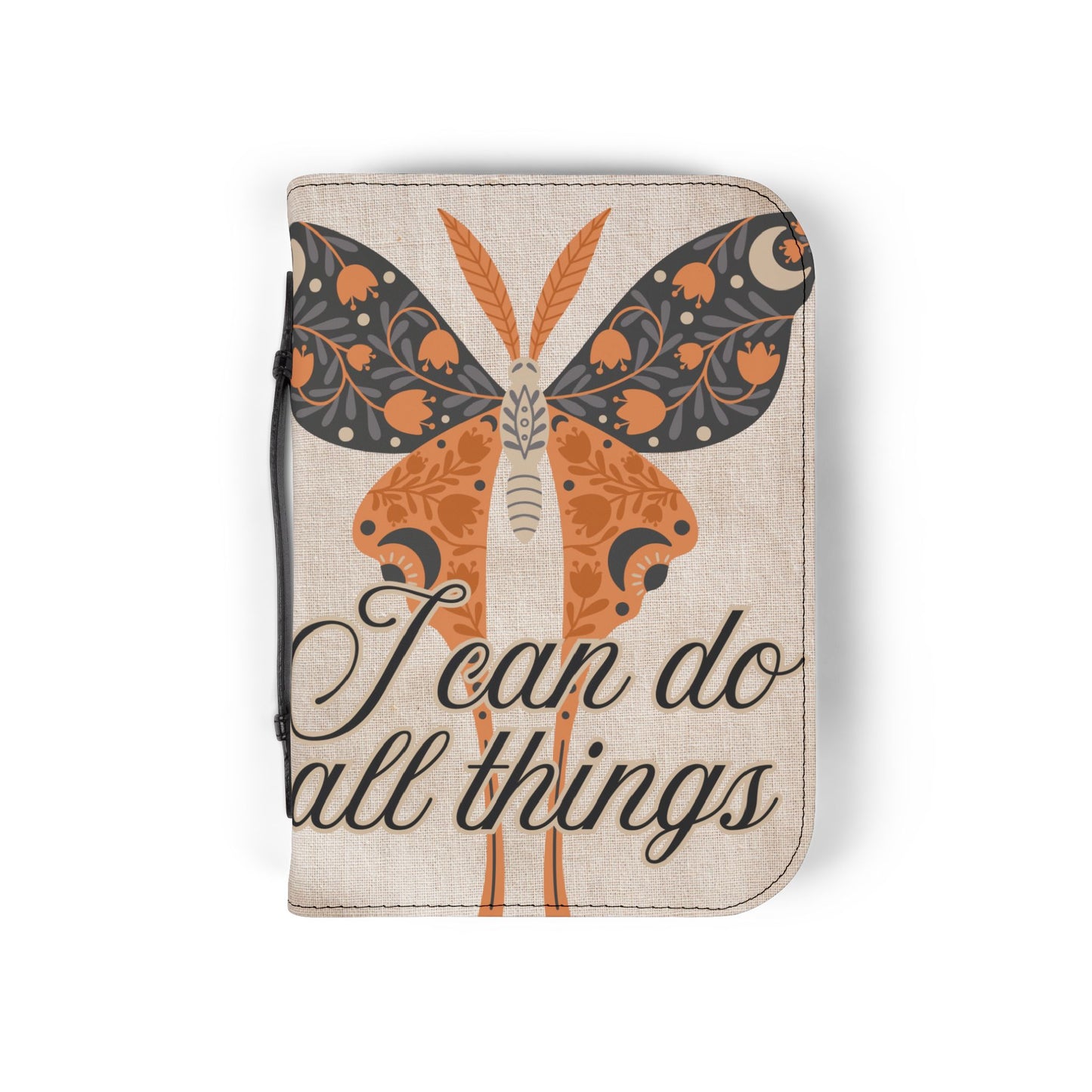 Inspirational Butterfly Bible Cover, Christian Gift, Faith-Based Journal, Motivational Prayer Book, Unique Religious Accessory