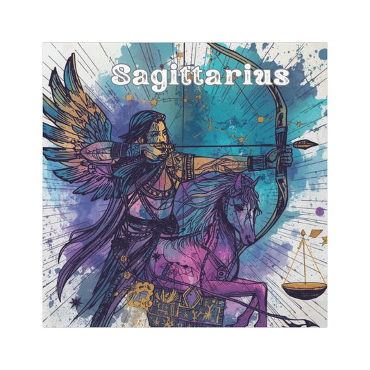 Sagittarius Car Magnet - Zodiac Sign Decor for Astrology Lovers - Celestial Car Magnet