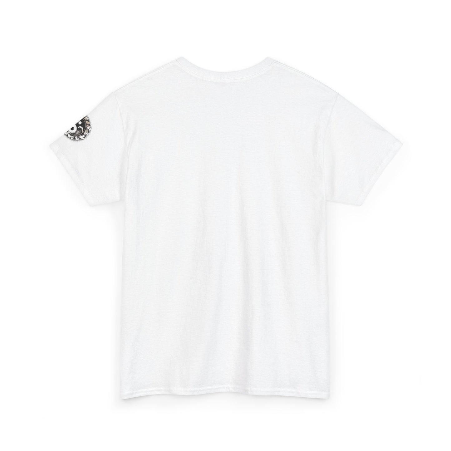 Yin Yang Floral Tee — Balanced Harmony Graphic T-Shirt