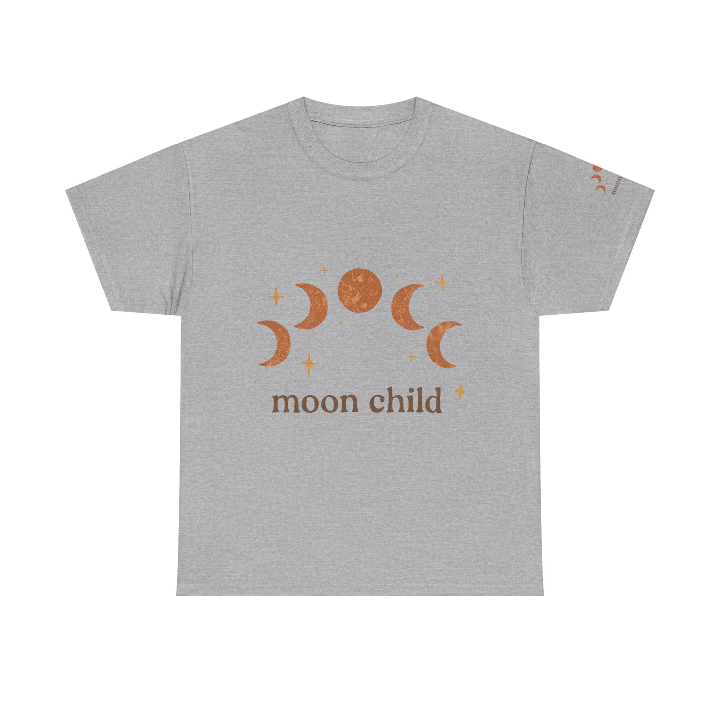 Moon Child T-Shirt — Celestial Phases Graphic Tee