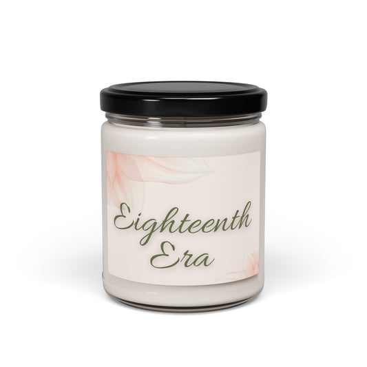Eighteenth Birthday Gift - 18th Birthday Gift - Eighteenth Era Scented Soy Candle - 9oz Natural Fragrance for Home Relaxation