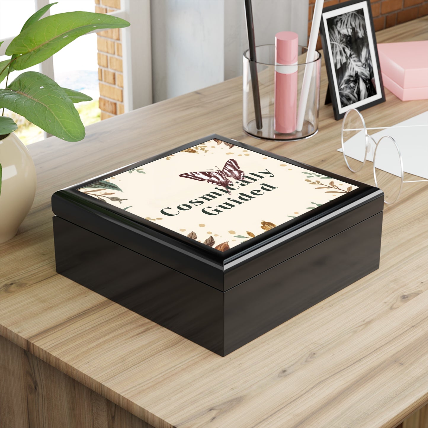 Cosmically Guided Jewelry Box - Elegant Storage for Treasures