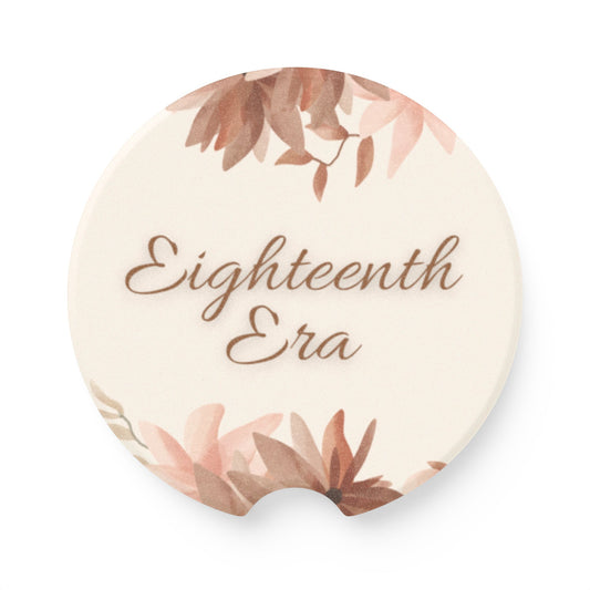Floral Car Coaster - Eighteenth Era