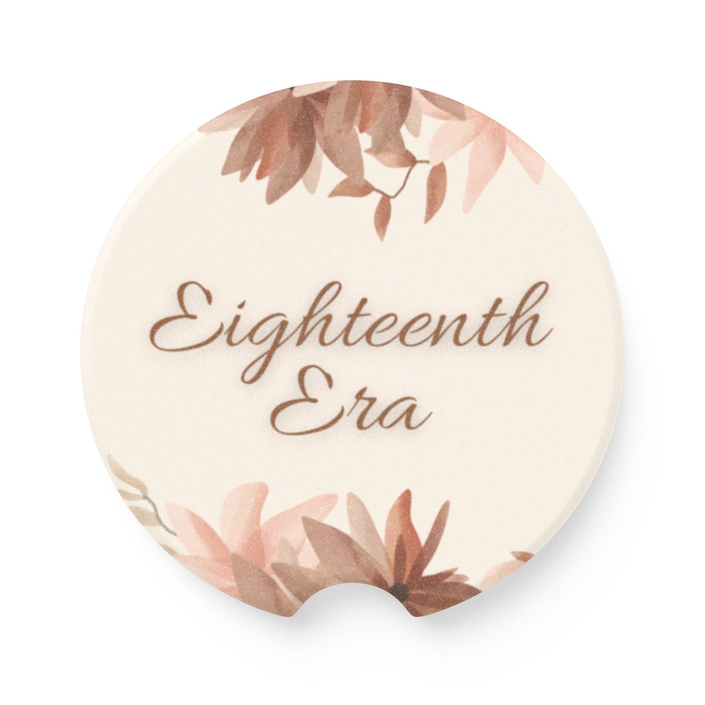 Floral Car Coaster - Eighteenth Era