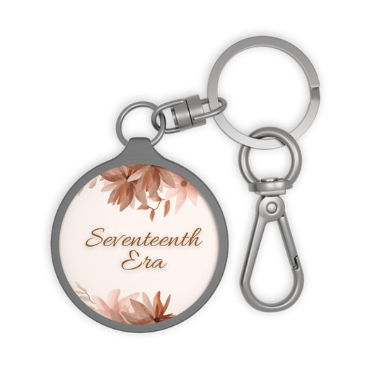 Floral Custom Keyring Tag - Seventeenth Era