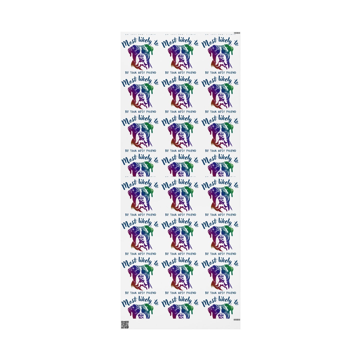 Boxer Wrapping Paper, Dog wrapping Paper, Whimsical Pet-Themed Wrapping Paper for Gifts, Colorful Dog Lover Gift Wrap, Unique Birthday Wrap, Fun Animal Print Paper, Most Likely [...]