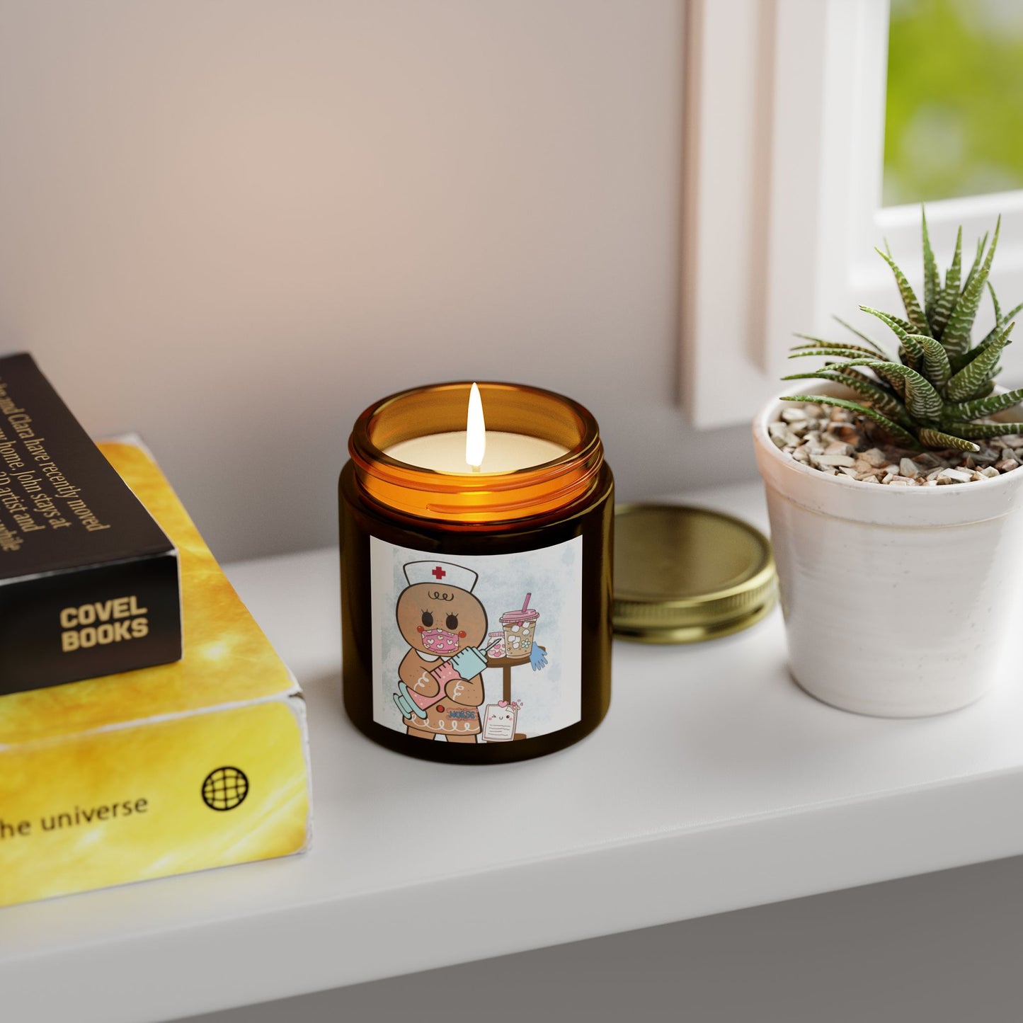Nurse vibe gift, D.O.N. gift, LPN vibe, RN vibe merch, Scented Candles, Coconut Apricot Wax (4oz, 9oz)
