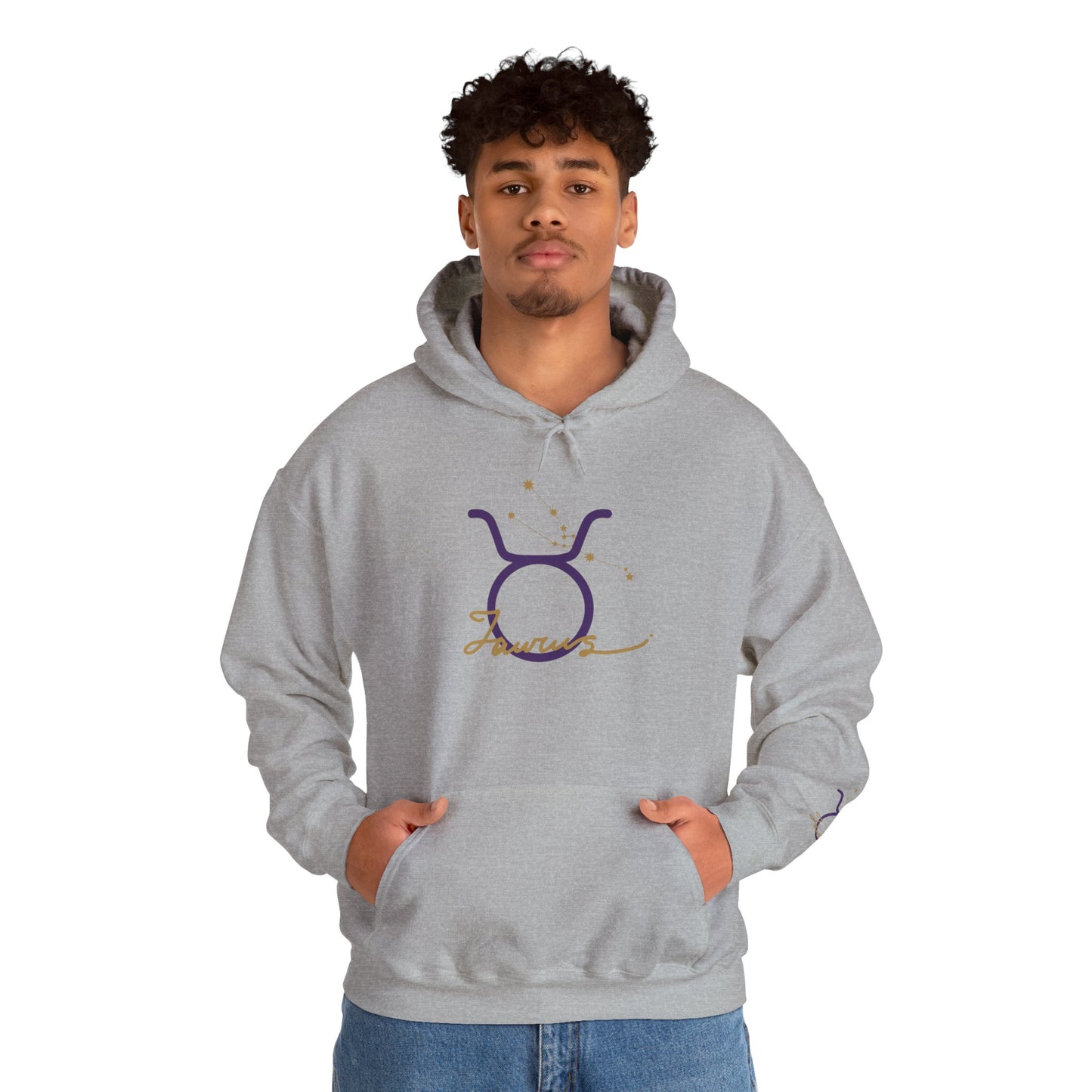 Taurus Zodiac Hoodie — Elegant Taurus Constellation Astrological Sweatshirt