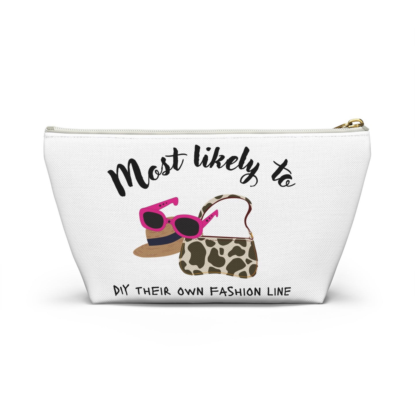 Fashion Statement Accessory Pouch - Perfect for Trendsetters, Gift Idea for Fashion Lovers, Ideal for Makeup or Craft Supplies, Cute Tote