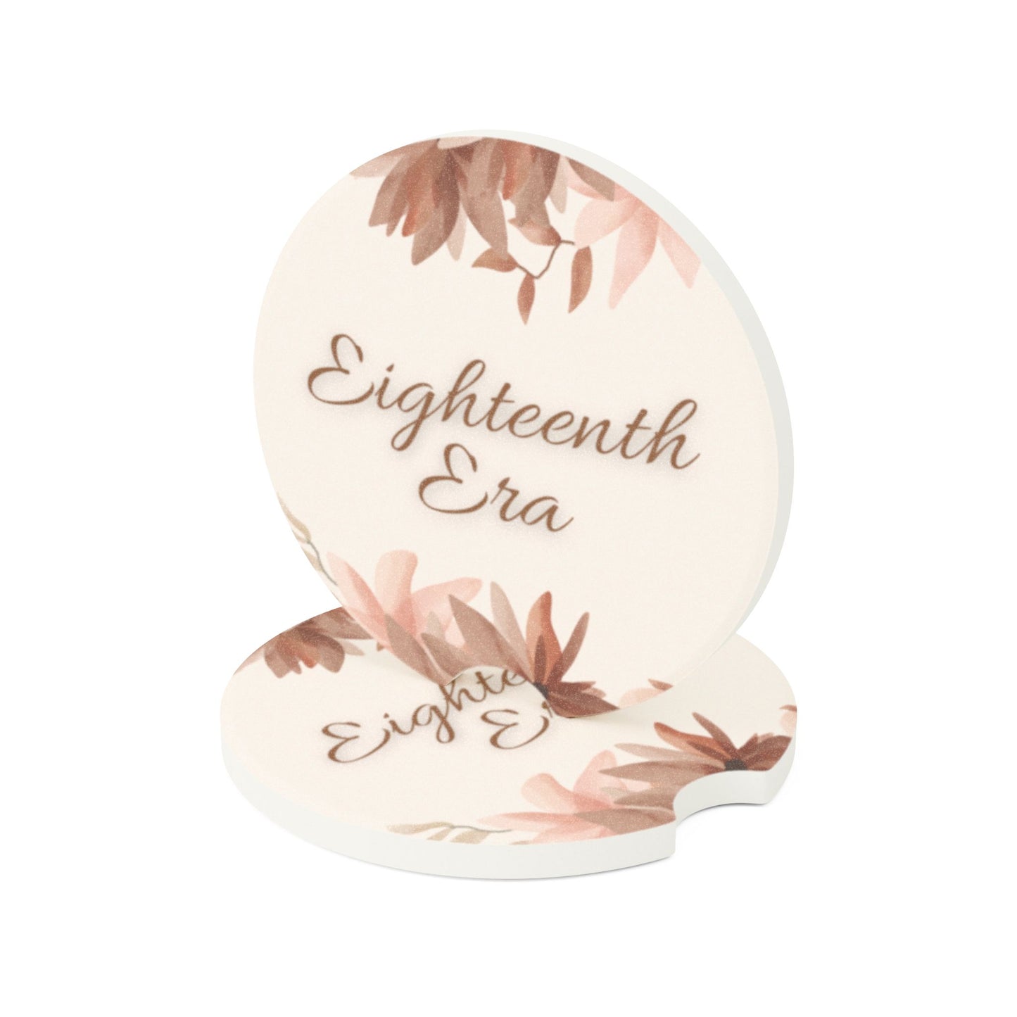 Floral Car Coaster - Eighteenth Era