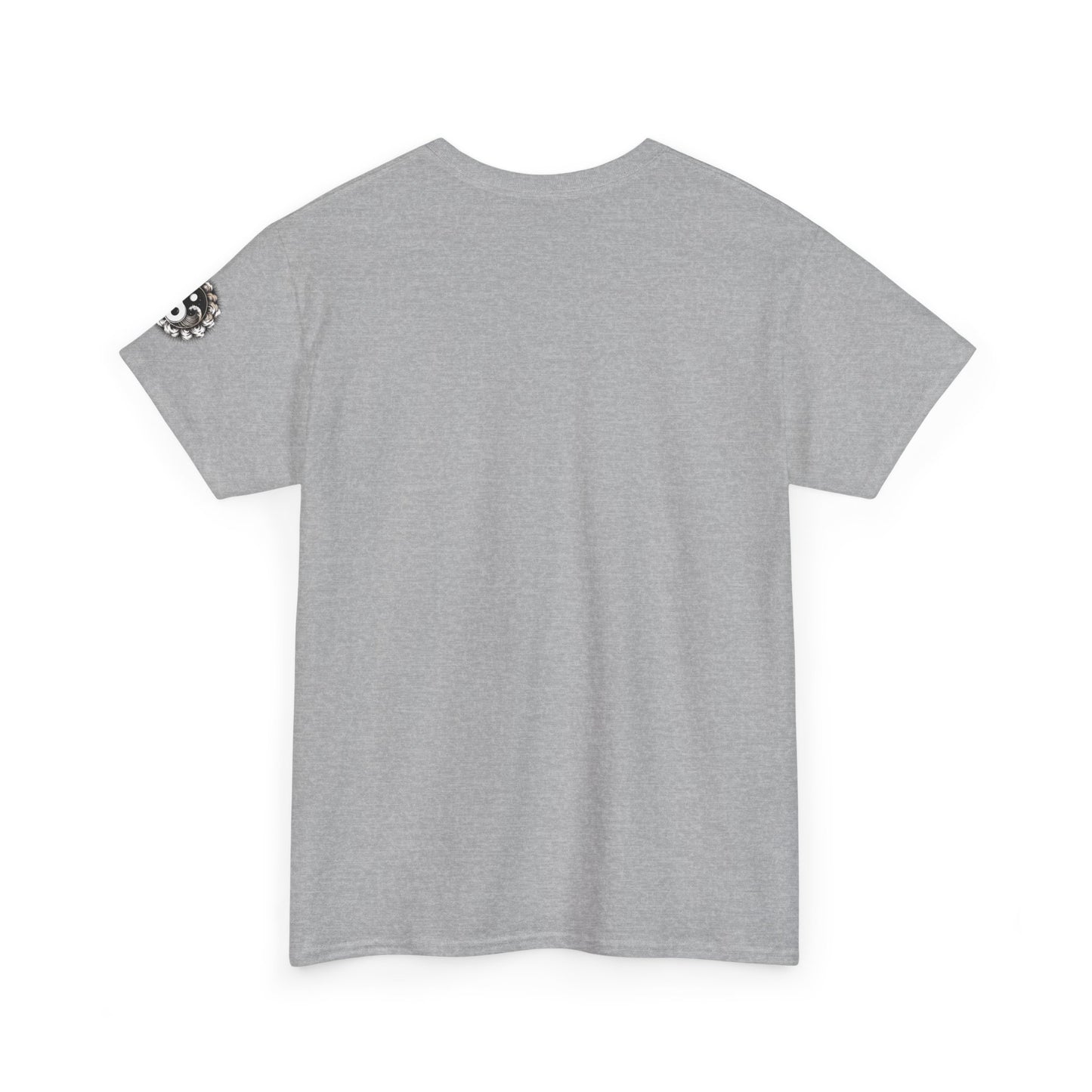 Yin Yang Floral Tee — Balanced Harmony Graphic T-Shirt