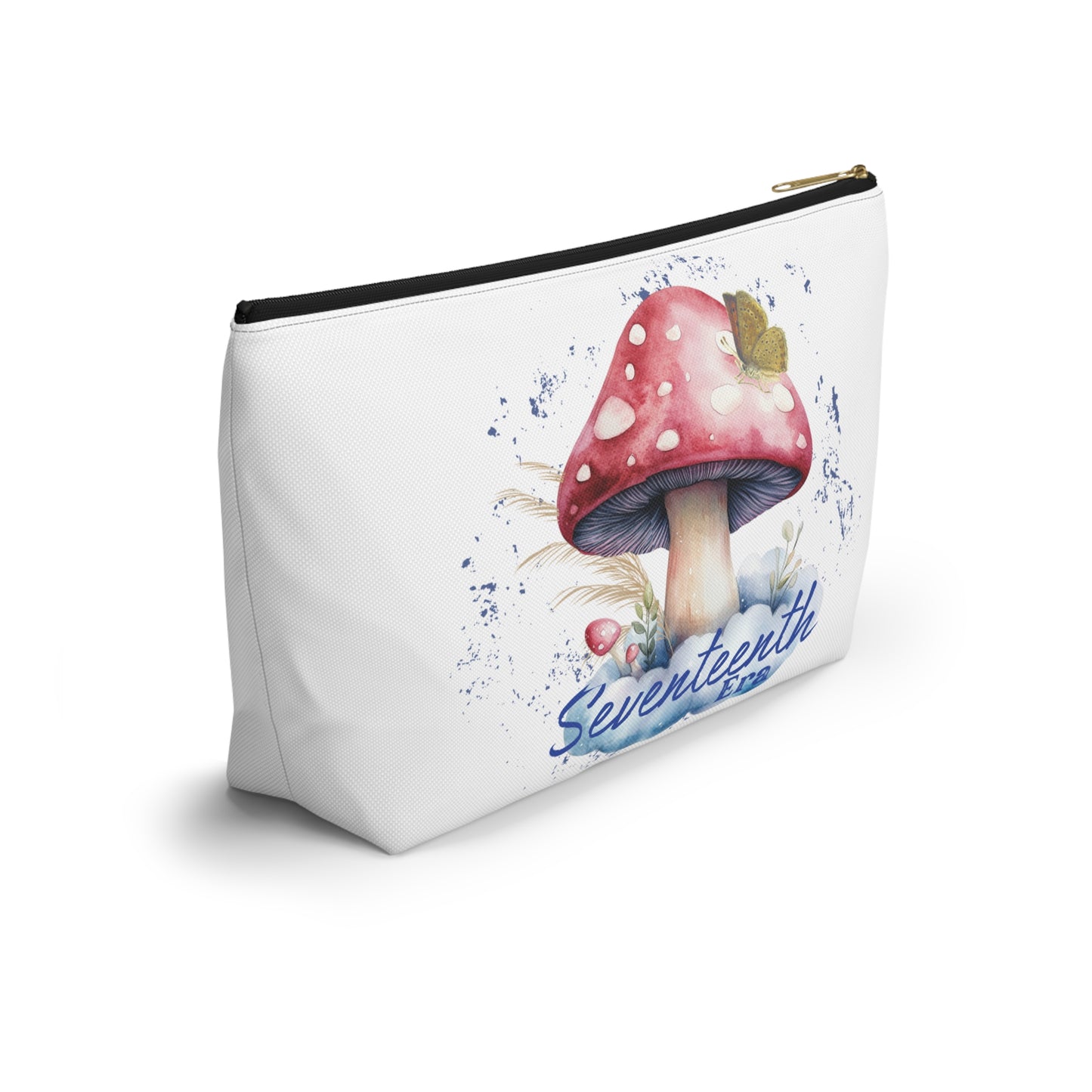 Whimsical Mushroom Accessory Pouch | Eco-Friendly Makeup Bag, Travel Organizer, Gift for Nature Lovers, Fun Storage Solution, [...]