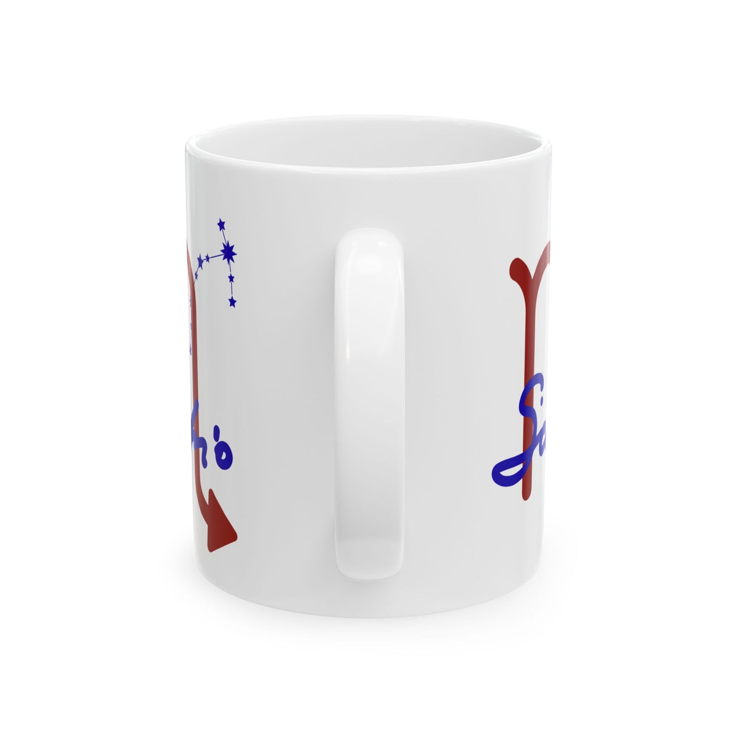 Personalized Scorpio Constellation Ceramic Mug – Zodiac Sign Coffee Cup (11oz, 15oz)