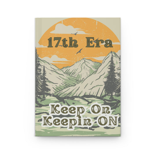 Personalize, 17th Era Journal For Him, Seventeenth Era Journal For Him, Inspirational Mountain Adventure Journal