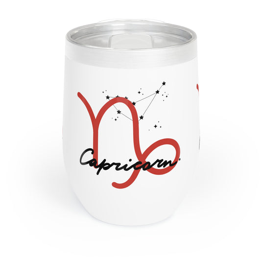 Capricorn Chill Wine Tumbler