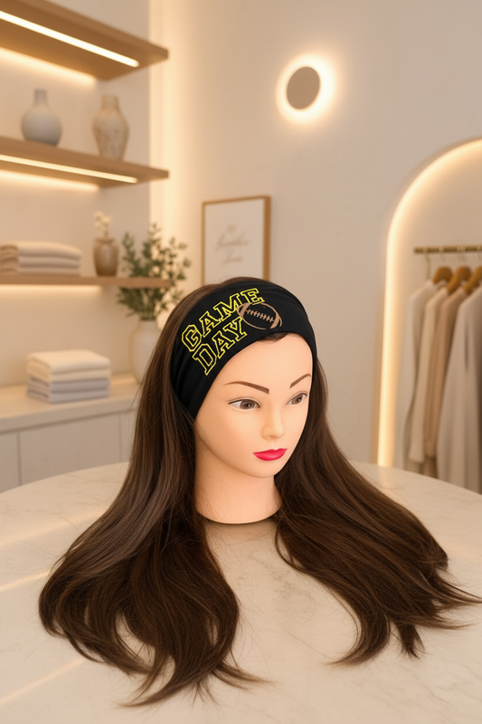 Game Day Emboirdered Headband