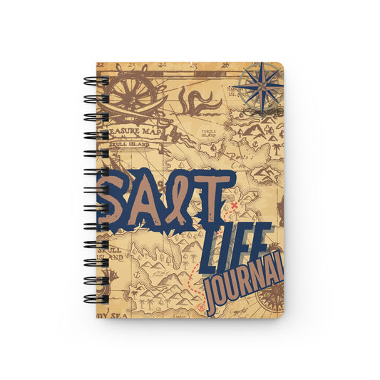 Salt Life Spiral Bound Journal - Adventure Ready Notebook for Beach Lovers