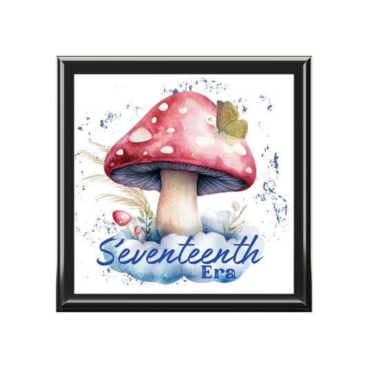 Seventeenth Era Jewelry Box - Whimsical Mushroom Design for Keepsakes and Gifts