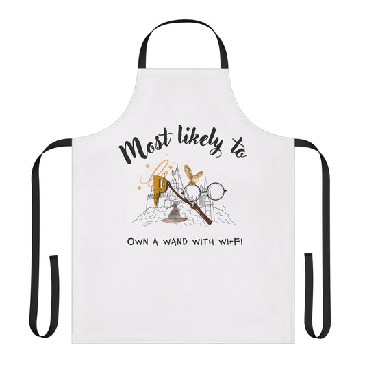Magical Apron with 5-Color Straps, Quirky Cooking Gift for Wizards, Way to Spice Up Your Kitchen, Unique Kitchenware for Parties, [...]