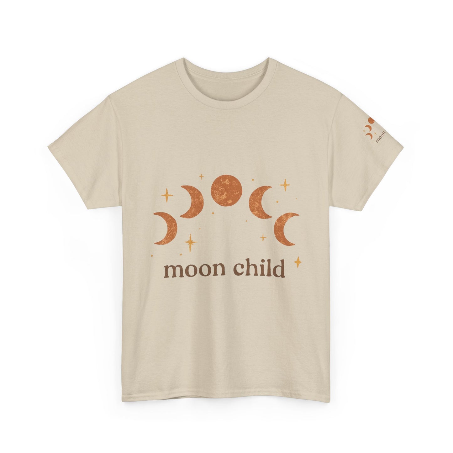 Moon Child T-Shirt — Celestial Phases Graphic Tee