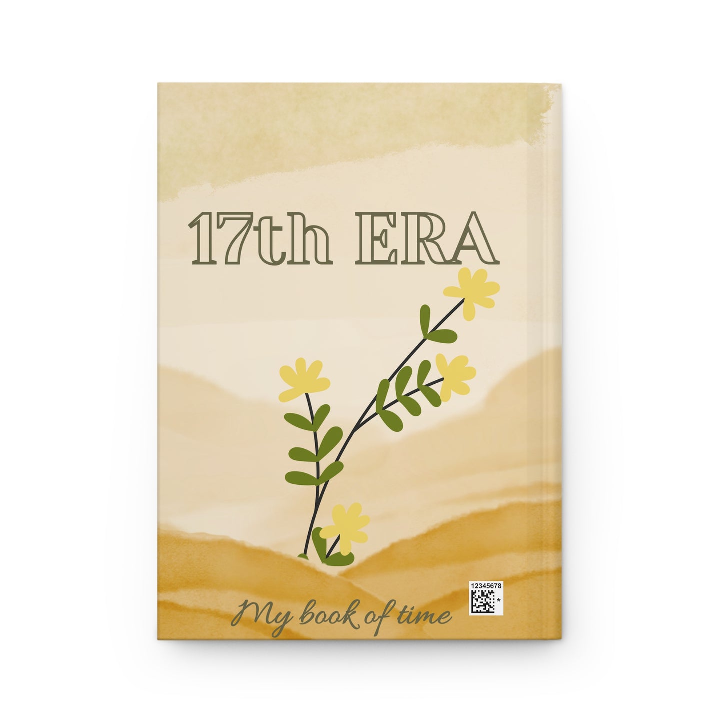 Personalize, 17th ERA Hardcover Journal – My Book of Time, Seventeenth Era Journal