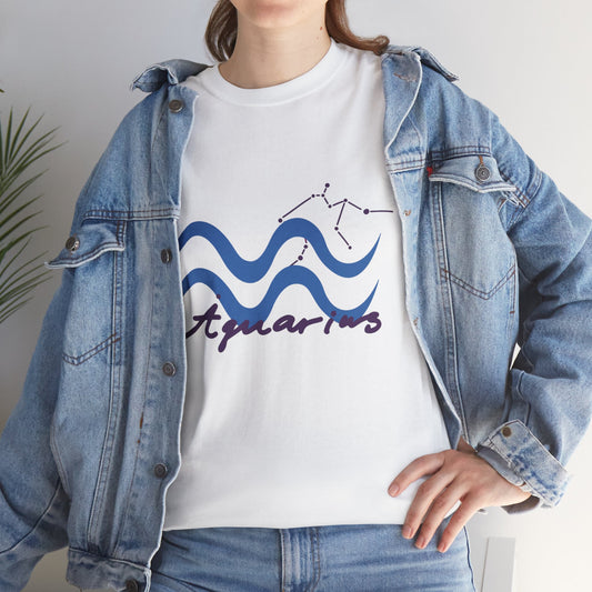 Aquarius Zodiac T-Shirt – Astrology Constellation Tee