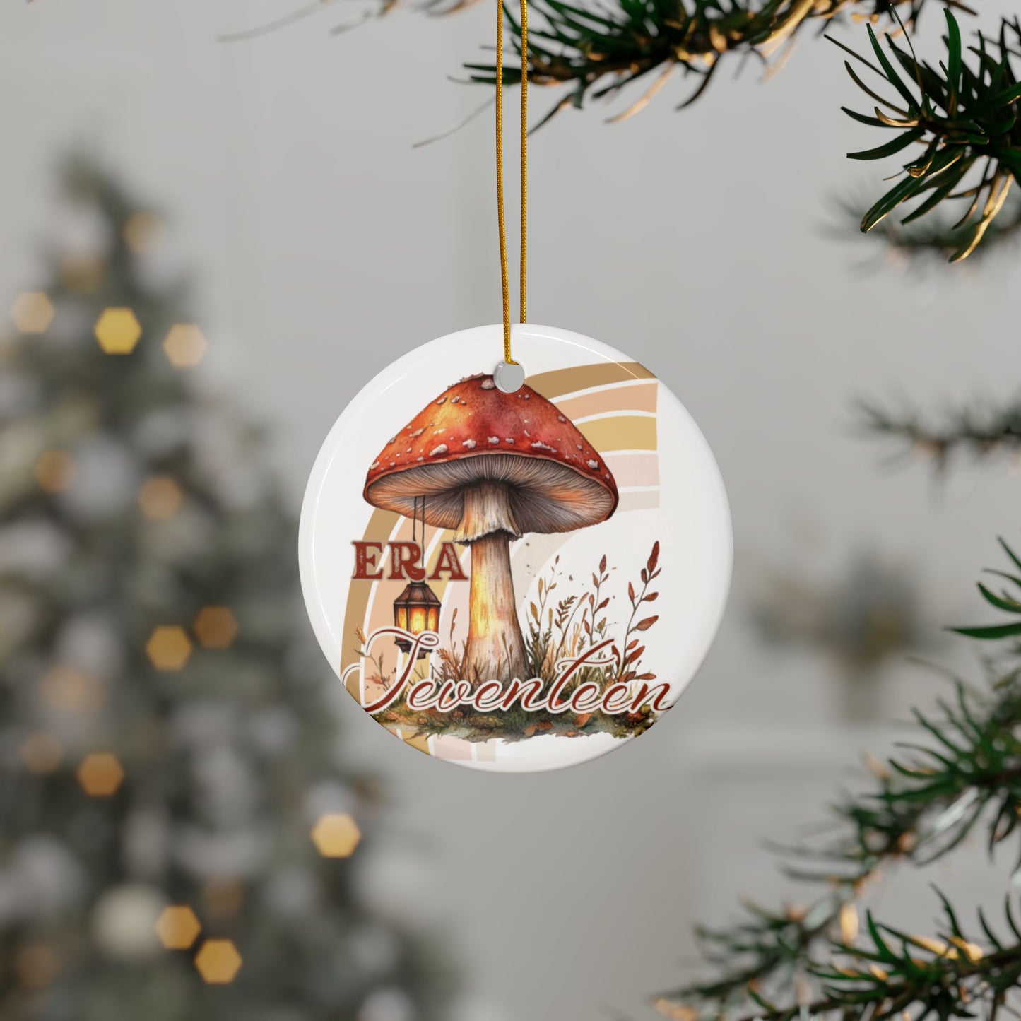 Era 17 Ornament, Chapter 17 Ornament, 17th Birthday, Birthday Gift, Ceramic Ornaments, 2-Side Print, (1pc, 3pcs, 5pcs, 10pcs)