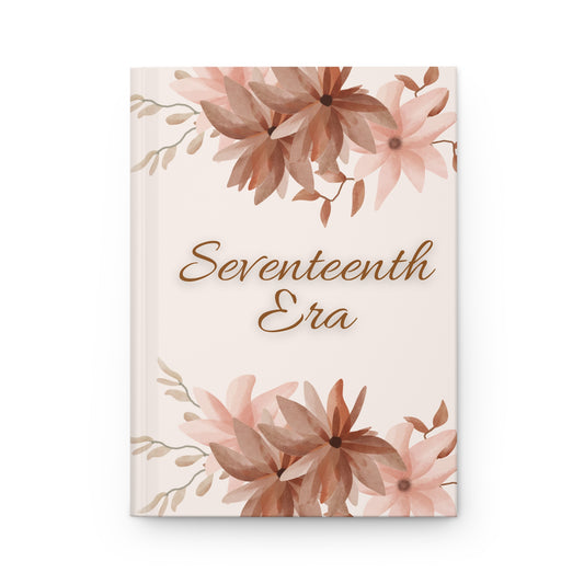 Personalize, Elegant Floral Hardcover Journal - Seventeenth Era