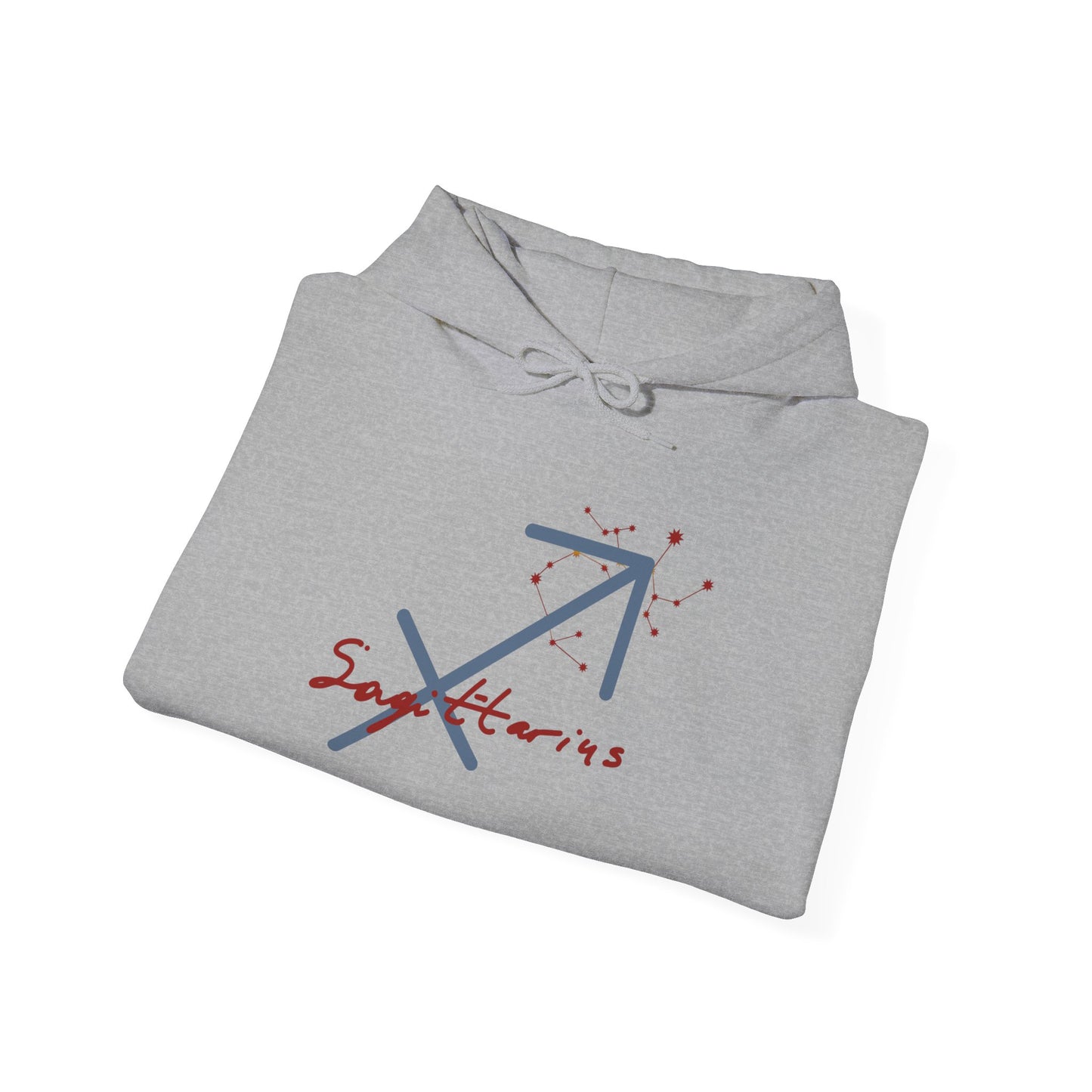 Sagittarius Zodiac Hoodie — Minimal Archer Constellation Graphic