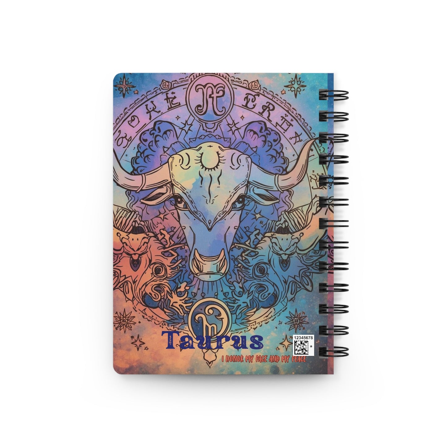 Taurus Spiral Bound Journal - A Unique Gift for Astrology Lovers