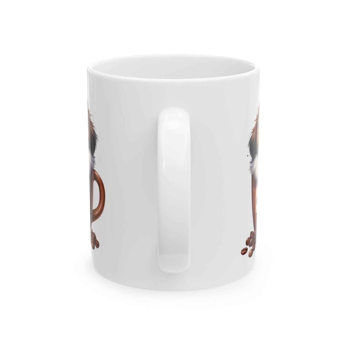 Personalized Shih-tzu Dog in Coffee Mug Ceramic Mug - 11oz/15oz | Coffee Lover Gift