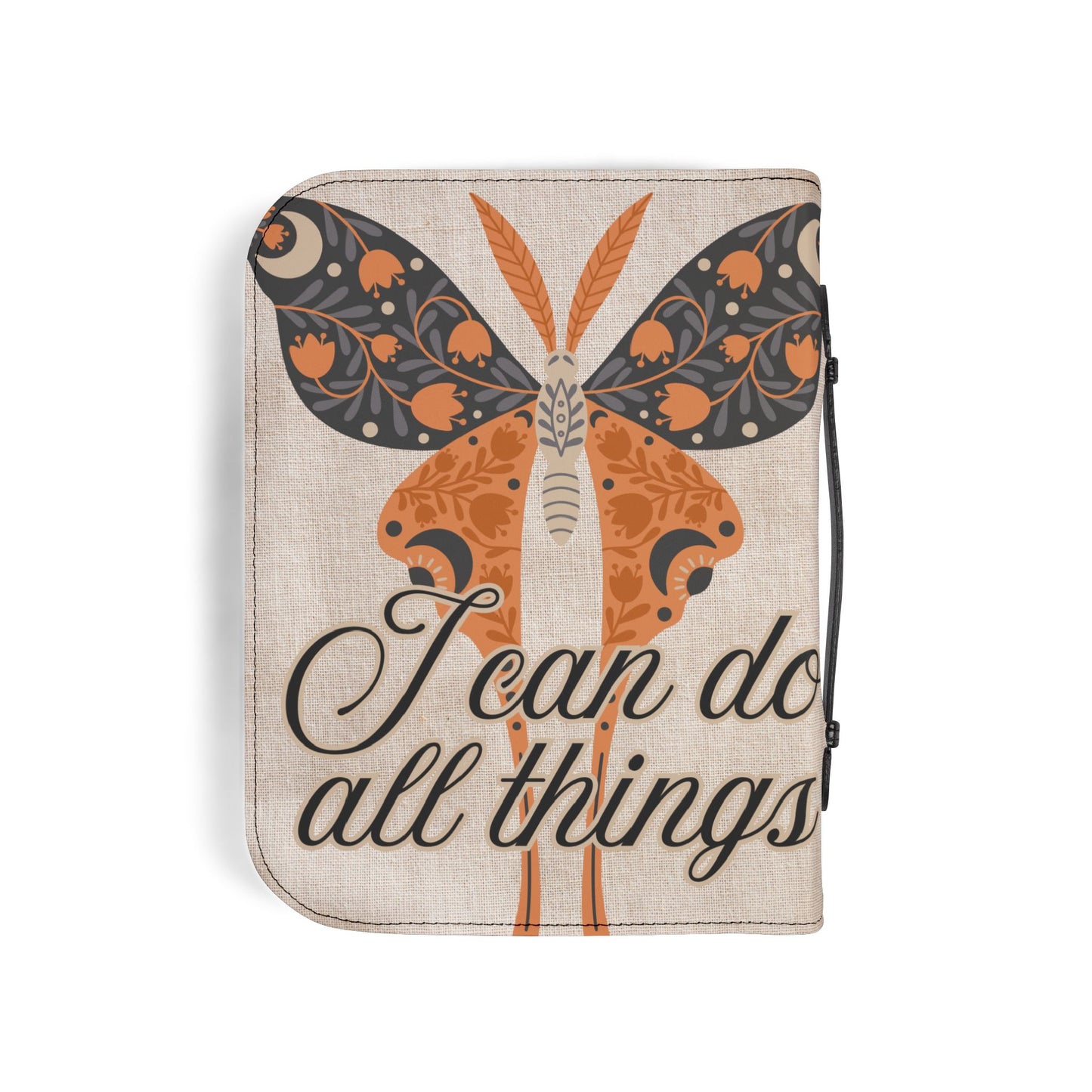 Inspirational Butterfly Bible Cover, Christian Gift, Faith-Based Journal, Motivational Prayer Book, Unique Religious Accessory
