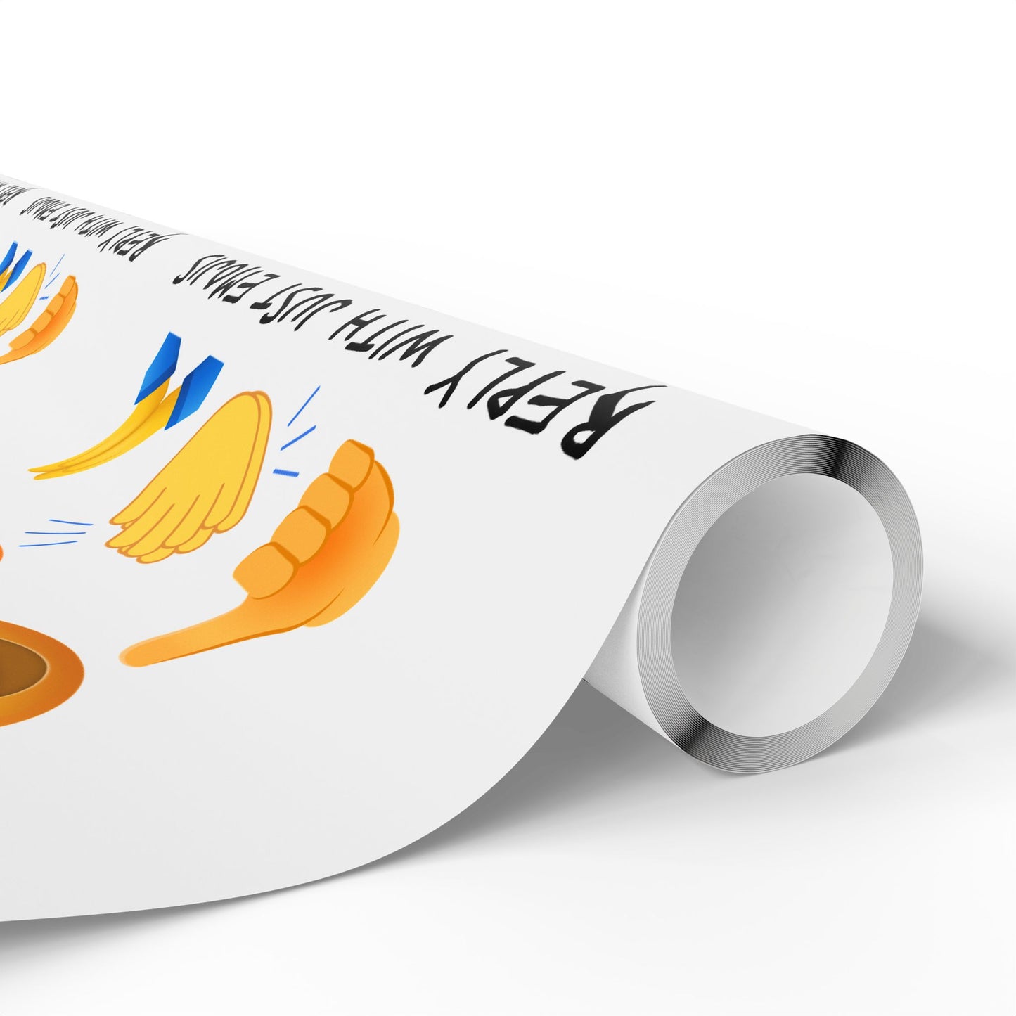 Fun Emoji Wrapping Paper, Gift Wrap for Parties, Birthday Decor, Holiday Gift Wrap, Celebration Supplies, Most Likely To Theme, Birthday Gift Wrap