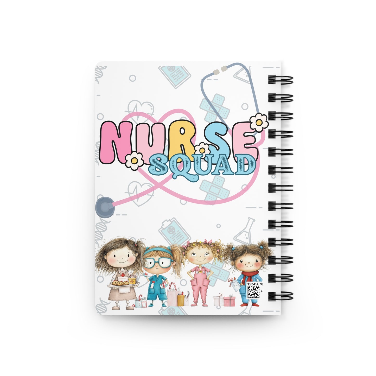 Nurse Squad Spiral Bound Journal