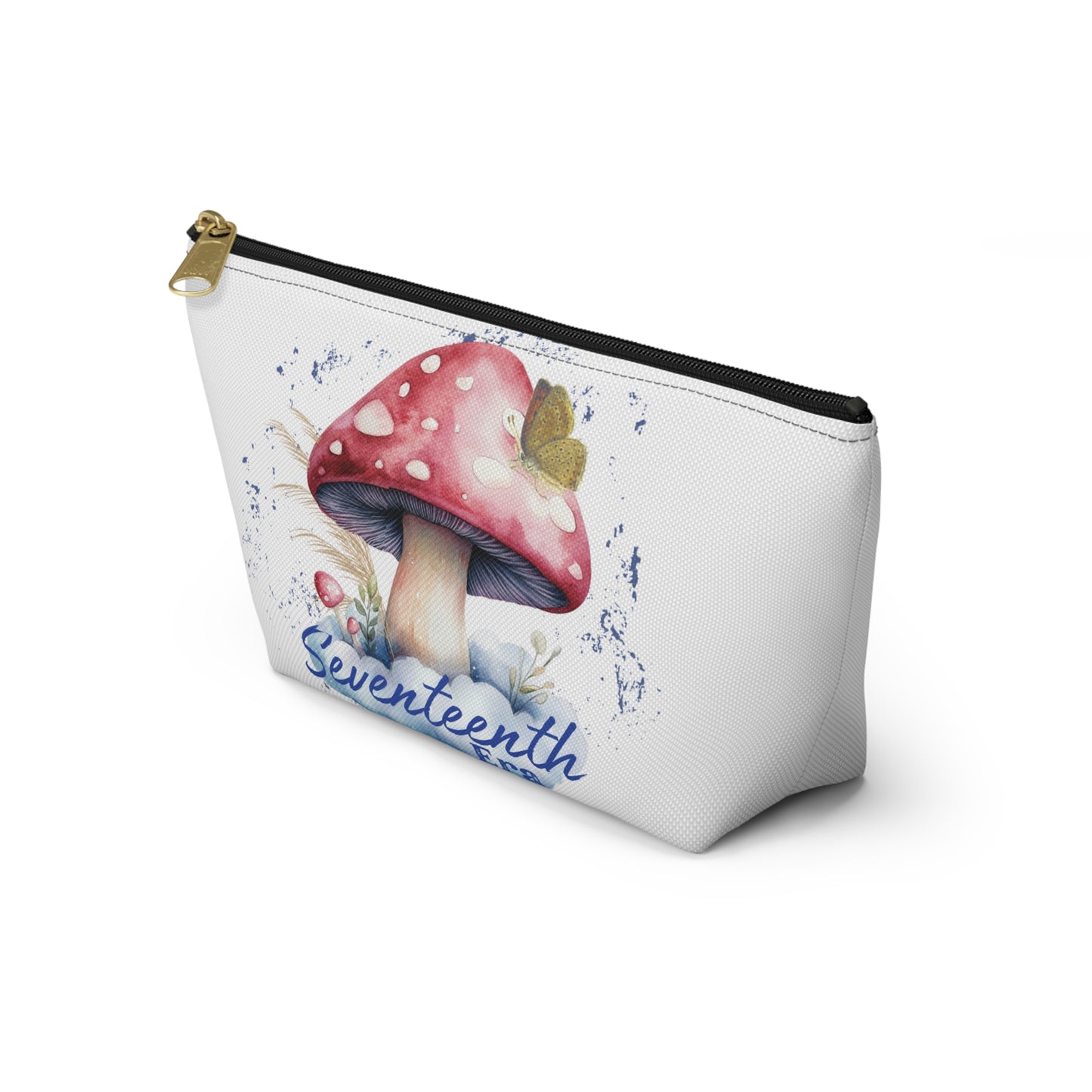 Whimsical Mushroom Accessory Pouch | Eco-Friendly Makeup Bag, Travel Organizer, Gift for Nature Lovers, Fun Storage Solution, [...]