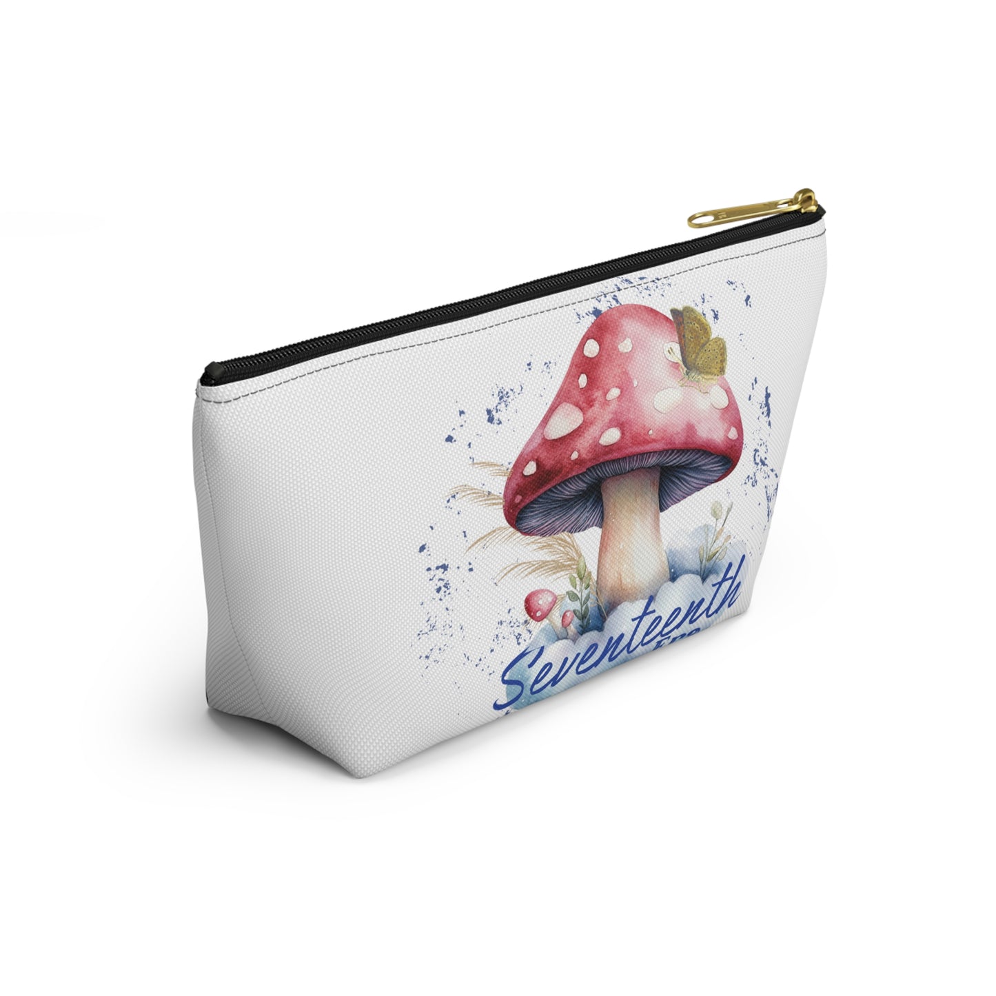 Whimsical Mushroom Accessory Pouch | Eco-Friendly Makeup Bag, Travel Organizer, Gift for Nature Lovers, Fun Storage Solution, [...]