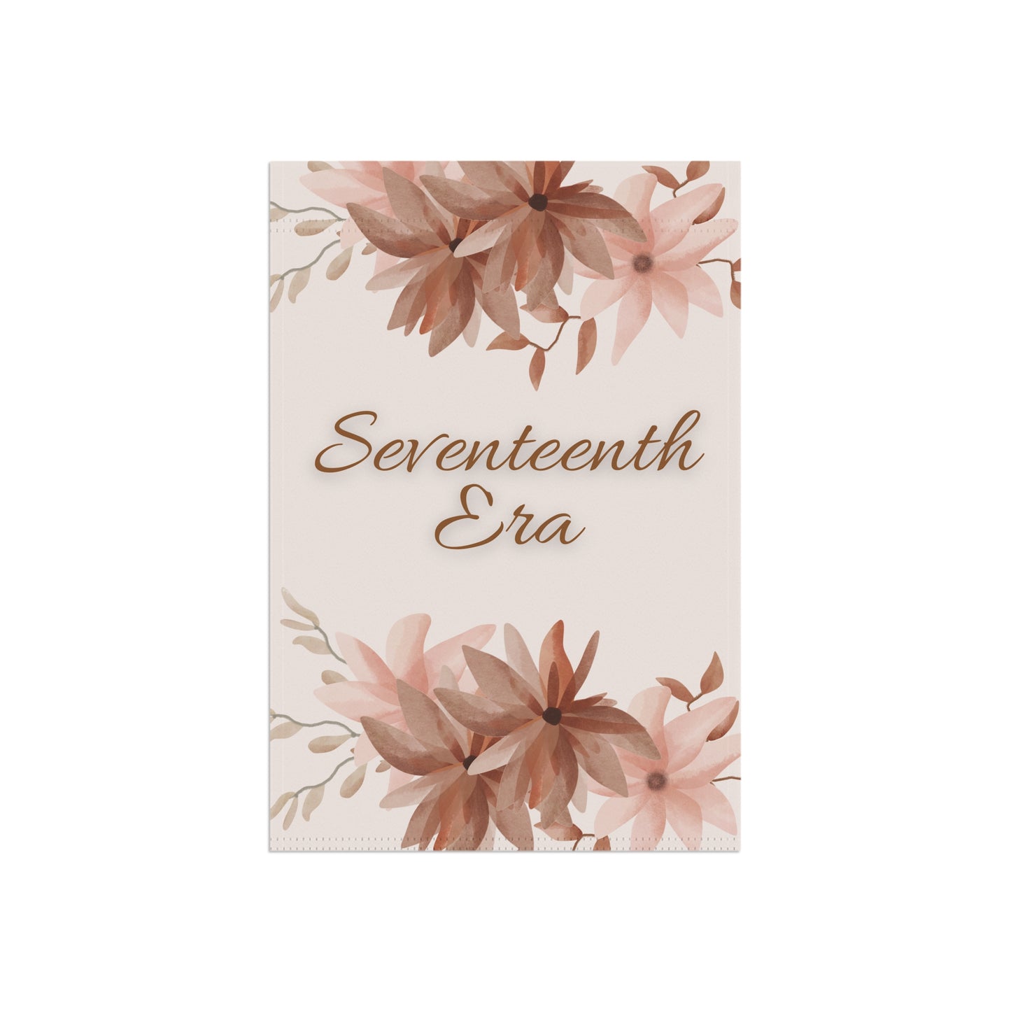 Floral Garden Banner - Seventeenth Era Decorative Flag