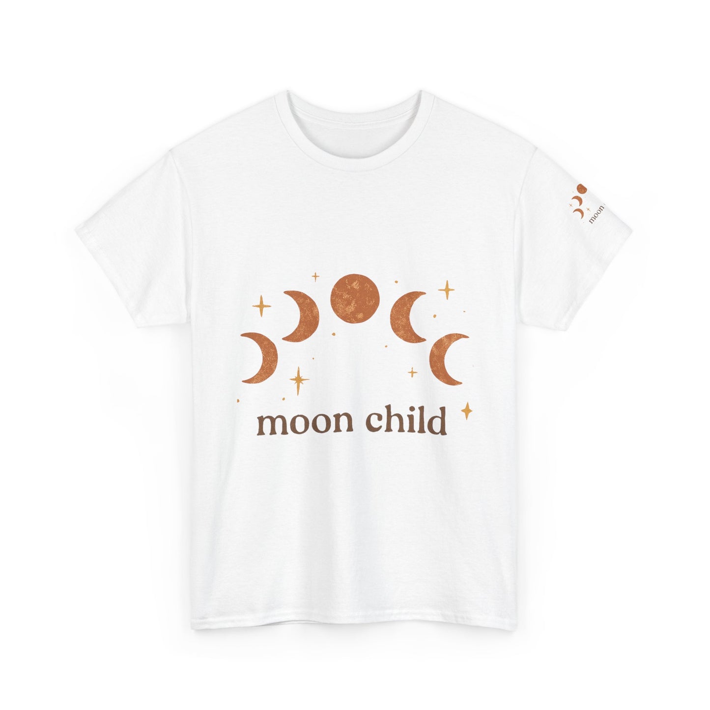 Moon Child T-Shirt — Celestial Phases Graphic Tee