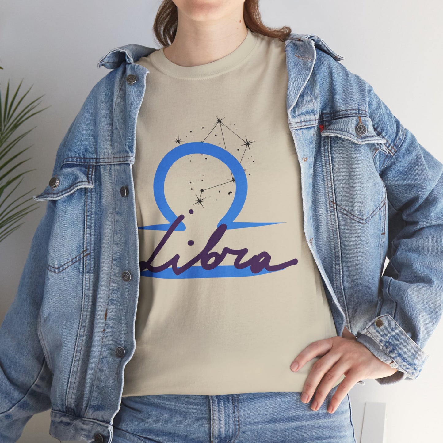 Libra Zodiac T-Shirt – Blue Libra Constellation Tee
