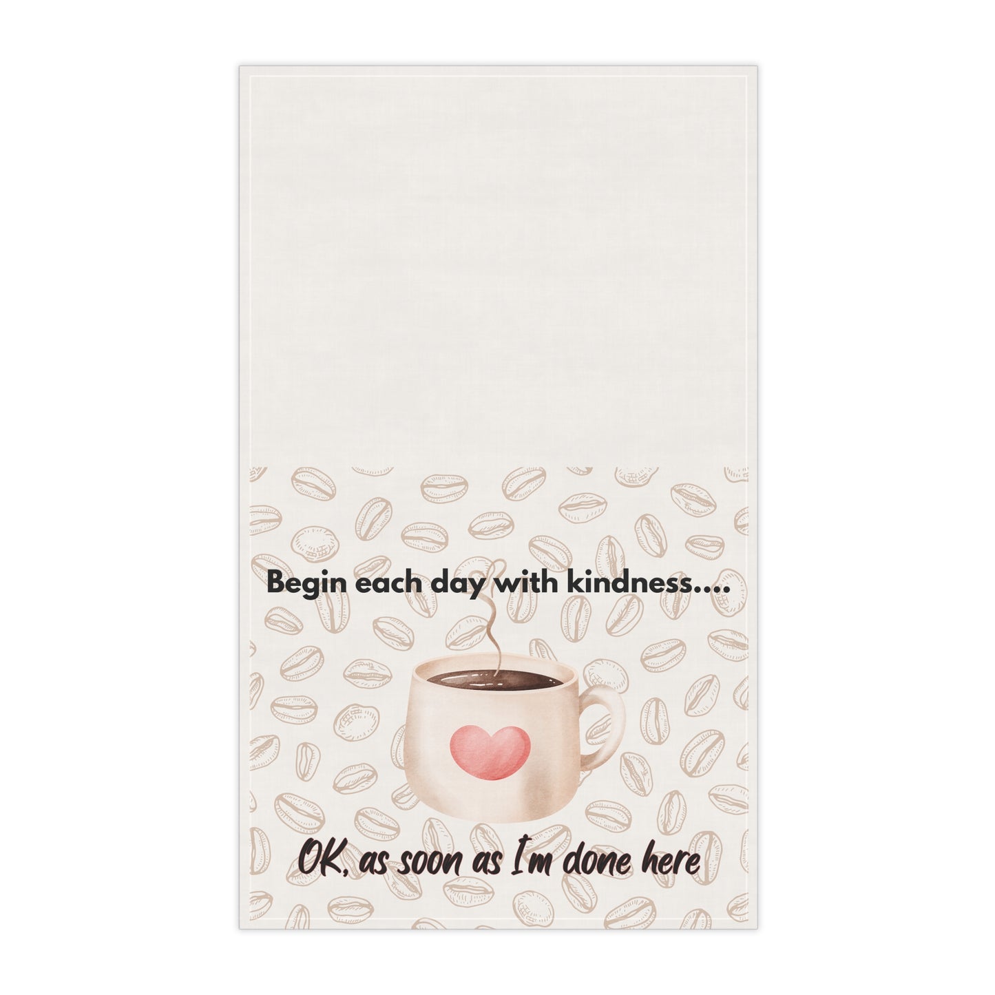 Funny Coffee Theme Tea Towels
