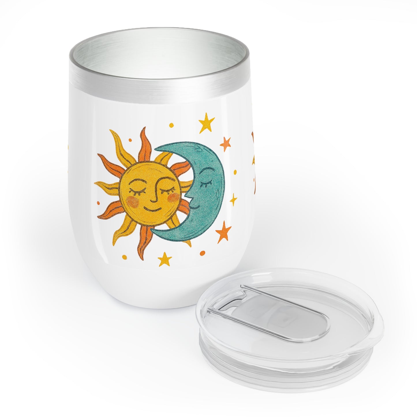 Sun & Moon Chill Wine Tumbler