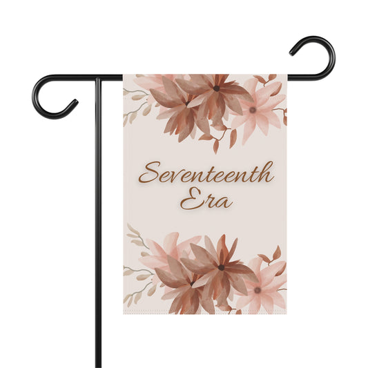 Floral Garden Banner - Seventeenth Era Decorative Flag