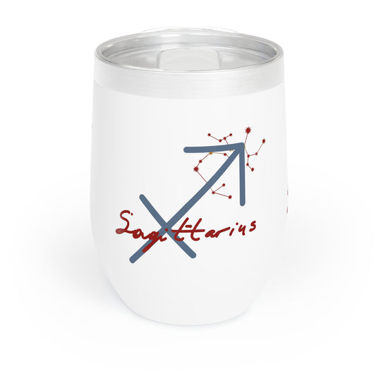 Sagittarius Chill Wine Tumbler