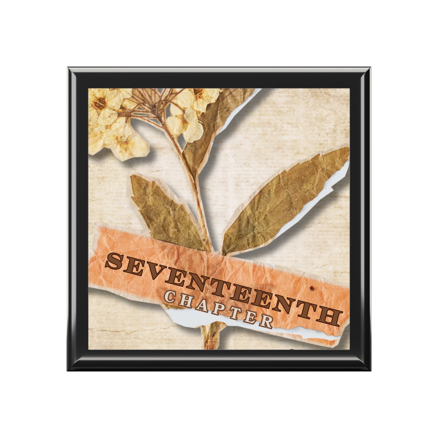 Vintage Floral Jewelry Box - Seventeenth Chapter Design