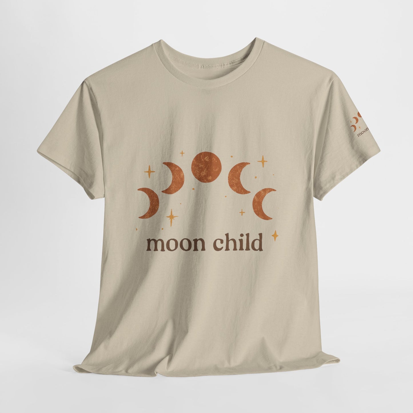 Moon Child T-Shirt — Celestial Phases Graphic Tee
