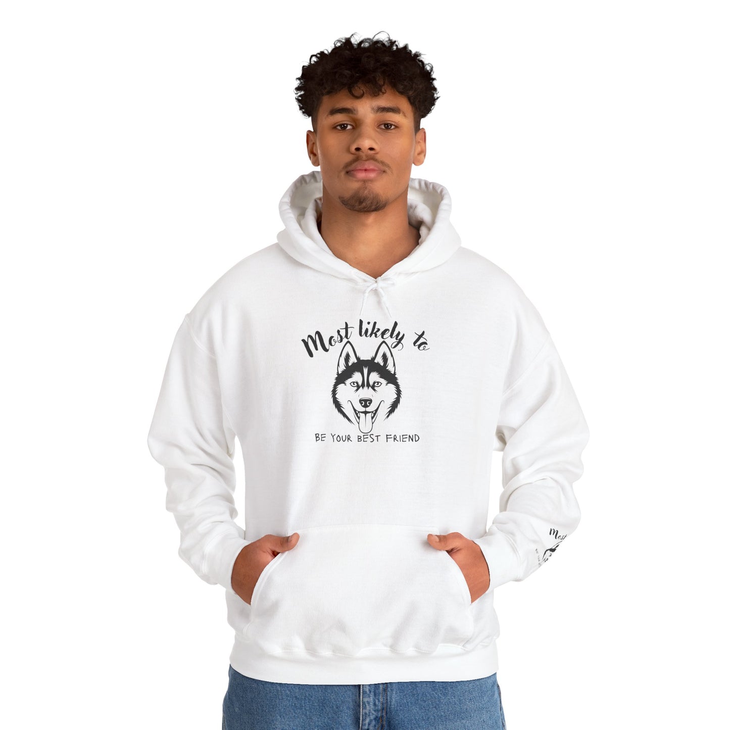 Husky “Most Likely to Be Your Best Friend” Hoodie