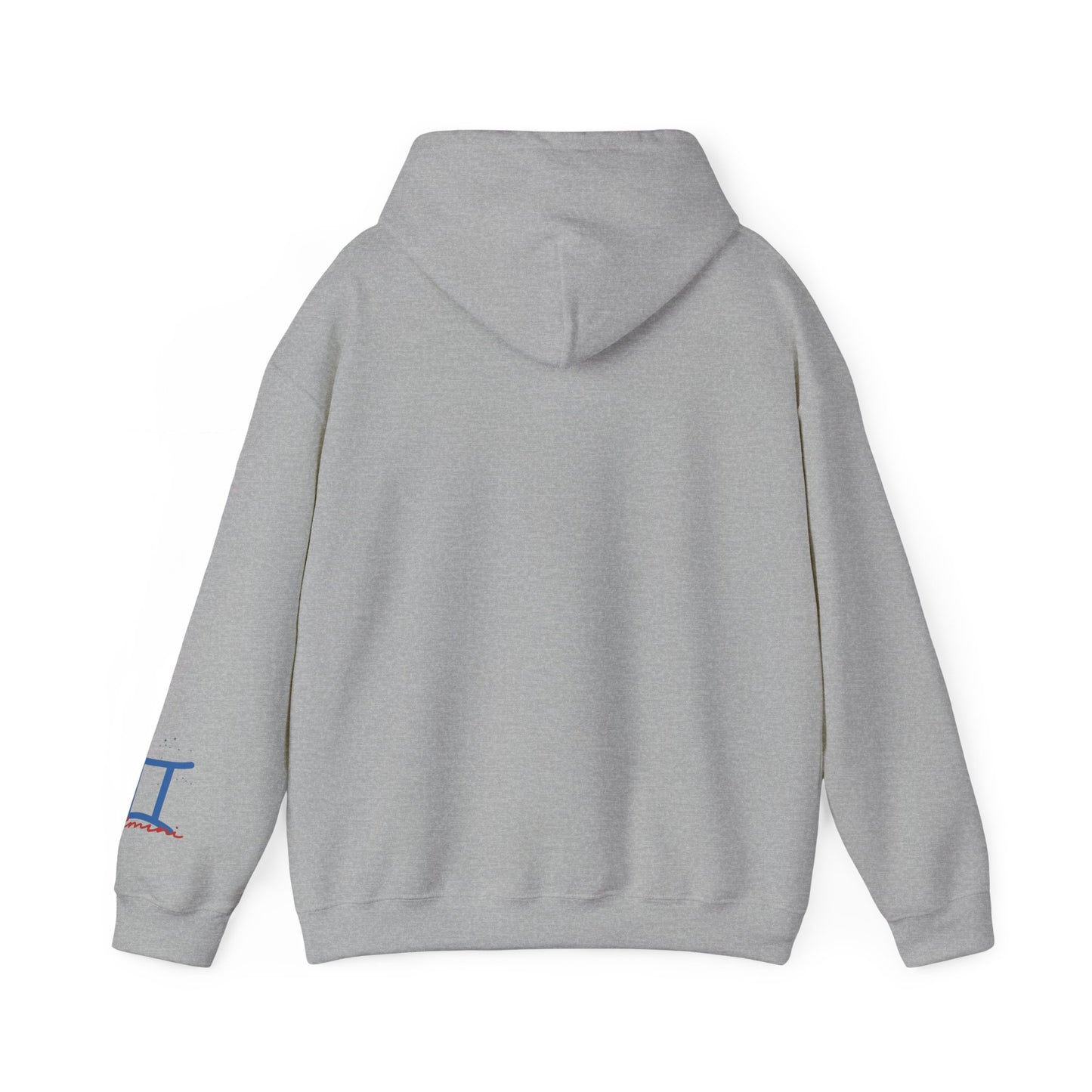 Gemini Zodiac Hoodie – Minimal Astrological Sign Hooded Sweatshirt