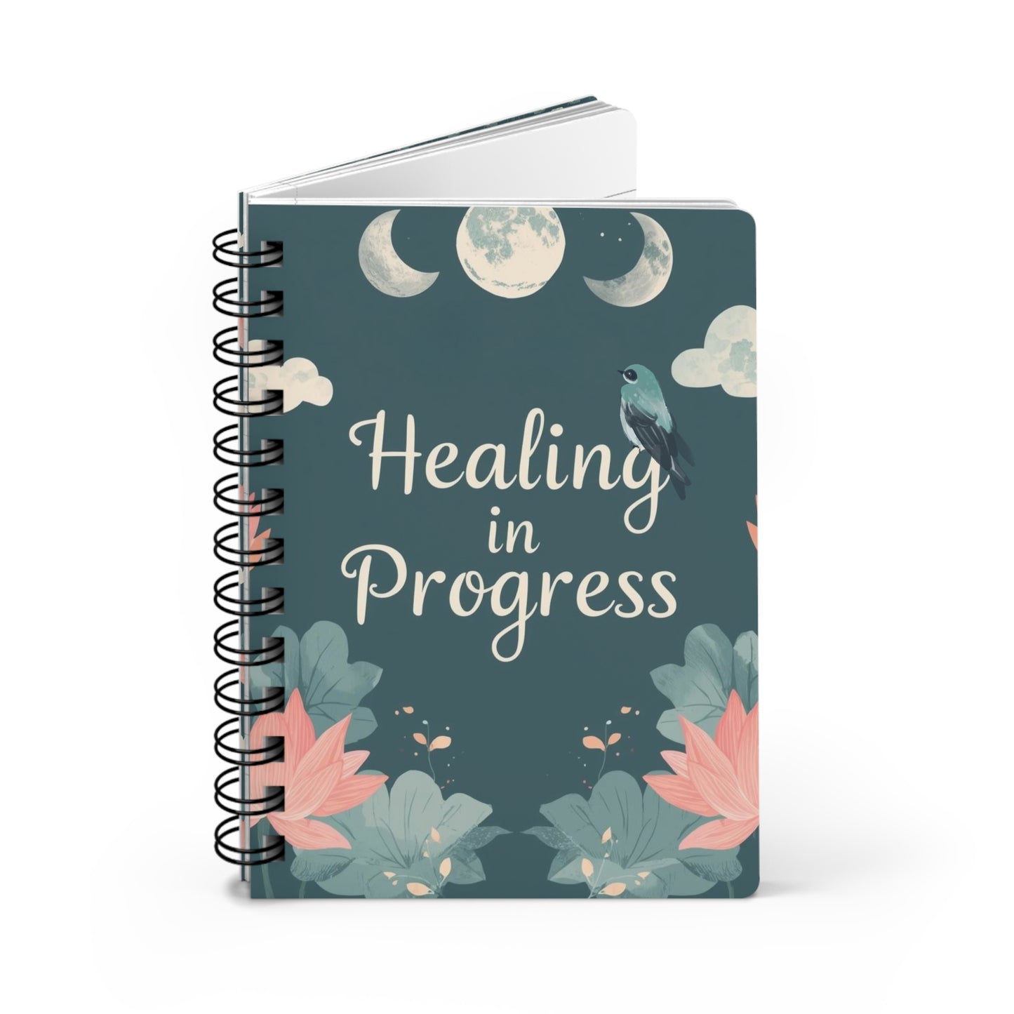 Personalize, Healing in Progress Spiral Bound Journal
