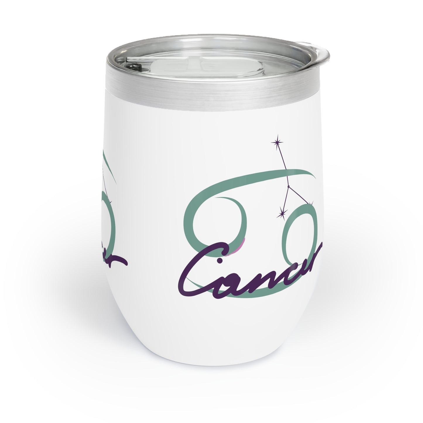 Cancer Chill Wine Tumbler