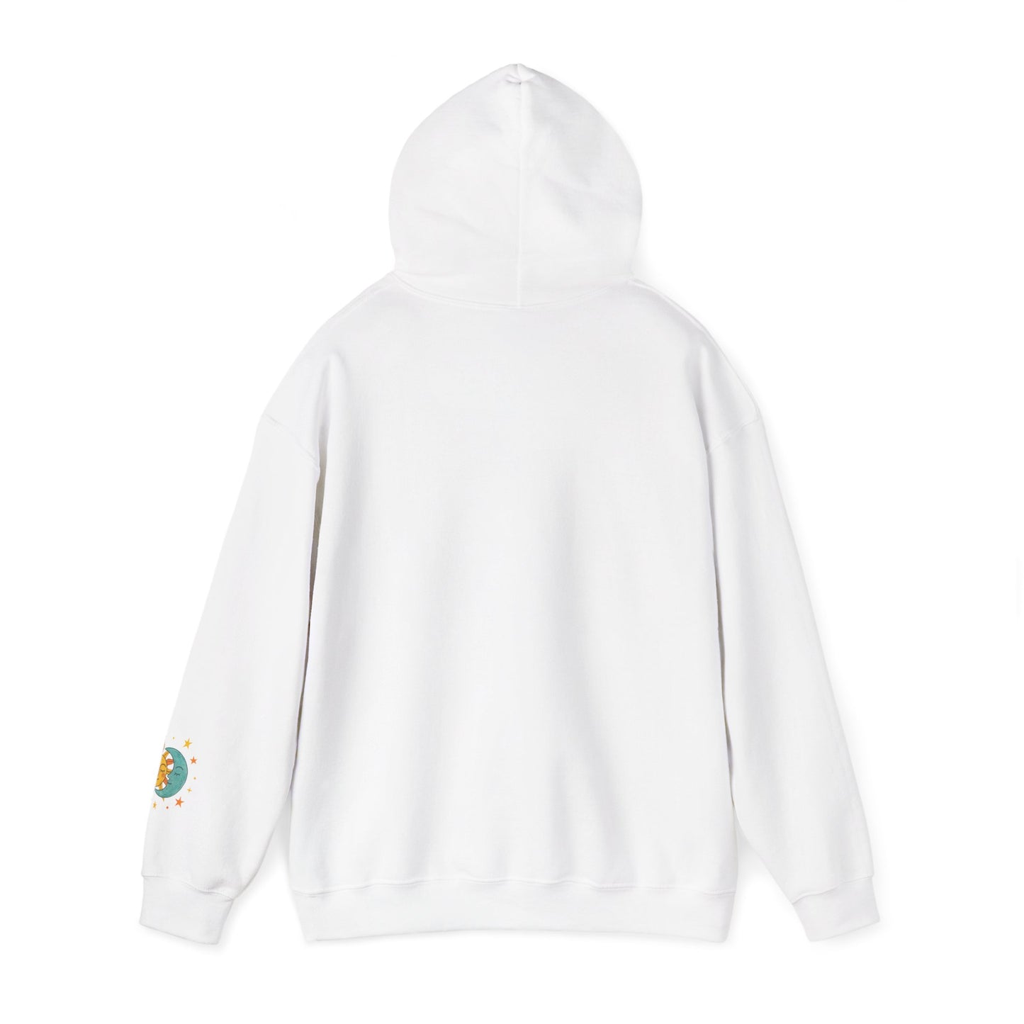 Sun and Moon Hoodie — Celestial Sun & Crescent Moon Graphic Sweatshirt